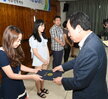 우수중3 대학진학후 성적우수자 장학증서 수여식 (2)