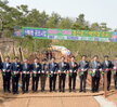 입암산-용라산등산로산맥연결준공식(2018,3,30,입암산-용라산)