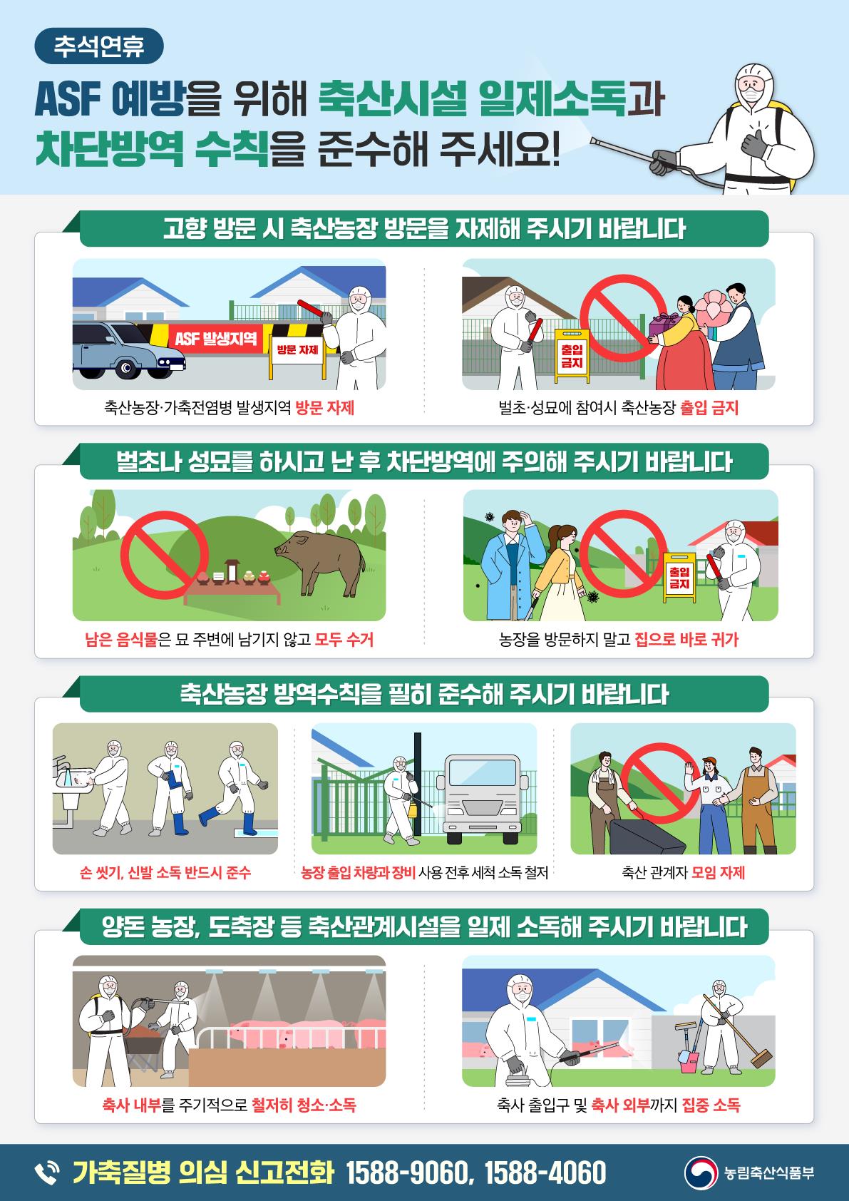 ASF 방역수칙