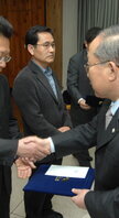 2009.4월 정례조회 수상사진2