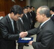 2009. 4월 정례조회 수상사진 1