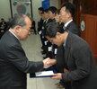 2009.4월 정례조회 수상사진2