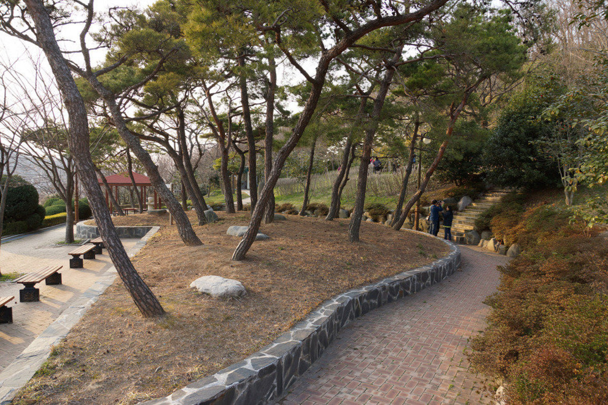삼학도이난영공원