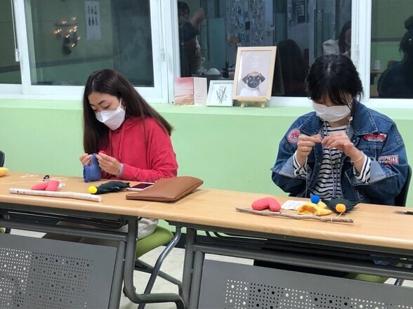 <10월 문화클럽, 가랜드만들기>