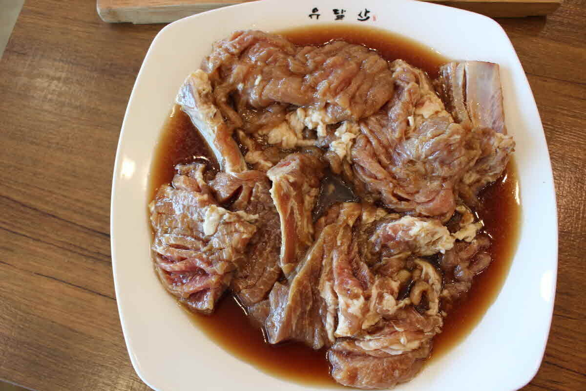 유달산 숯불갈비