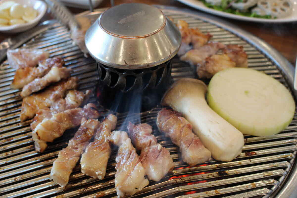 유달산 숯불갈비